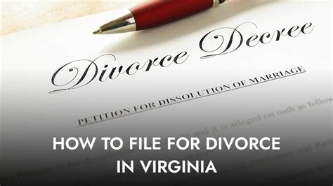 How to file for divorce in va. Things To Know About How to file for divorce in va. 